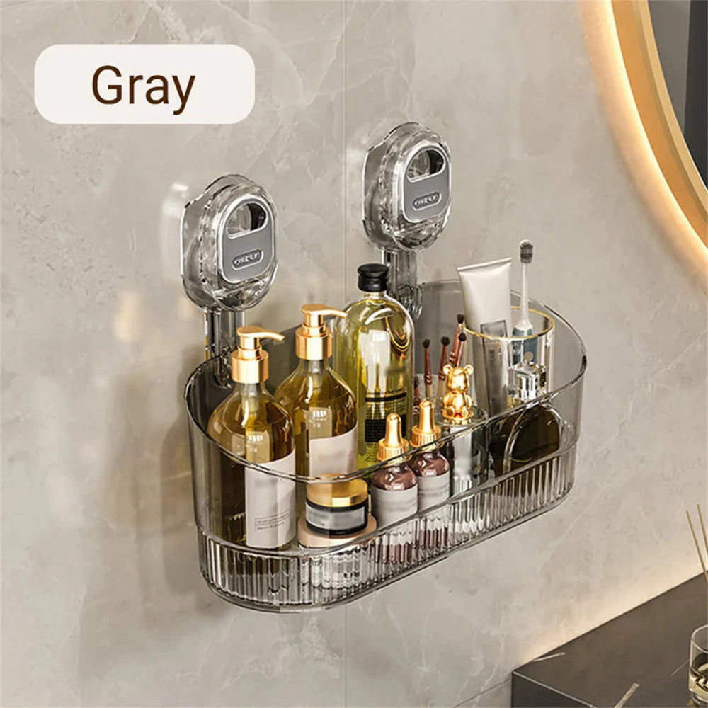 š„New Upgrade šHot Sale 50% Offš„Suction Cup Storage Rack with Drain HolećFactory direct salesć