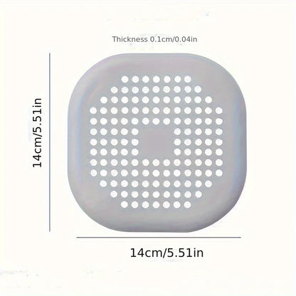 Square Silicone Drain Cover.