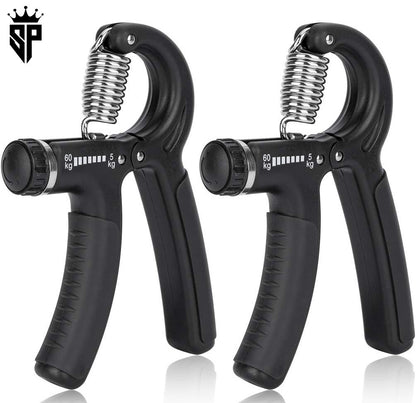 SP Dealz Counter 10KG To 60KG Weight Adjustable Professional Counter Hand Gripper for Men & Women | Counter Hand Grip|Finger Exerciser|Power Gripper