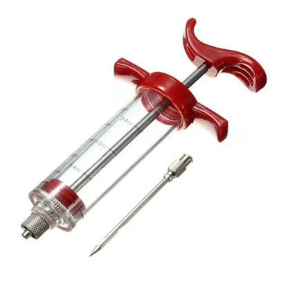 BBQ Meat chicken Broast Injector Marinade Injector with Stainless Steel Needles Turkey Chicken Injector Sauce Injection Kitchen Accessories
